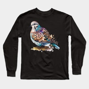 Turtle Dove Watercolor 5.0 Long Sleeve T-Shirt